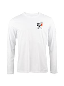 Roberto Geissini Футболка с длинными рукавами Indigo Star Crew, белая