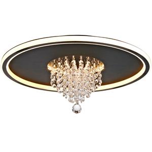 Novel Потолочный светодиодный светильник, черный, степень защиты IP20