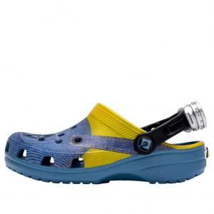 Тапочки (GS) Crocs X Me Classic Clog 'Blue Yellow' 209489-001, синий