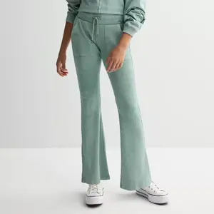 Расклешенные брюки для девочек 7-20 лет Limited Too, зеленый