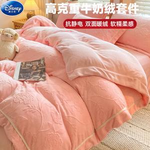 Disney Комплект постельного белья 4 предмета, 200x220 см, пододеяльник 220x240 см