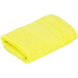 Мочалка Tomorrow с полосатой структурой Vossen, Electric yellow