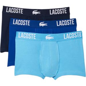 Мужские боксеры 3 штуки LACOSTE, светло-голубой