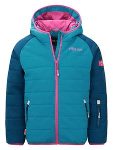 Лыжная куртка Trollkids Ski-/ Snowboardjacke Hafjell, бирюзовый