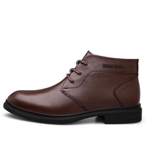 XIMO BULL Коричневые мужские ботинки, цвет Brown