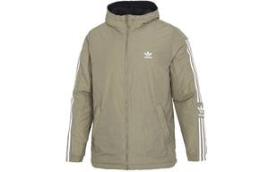 Стеганая куртка Adicolor мужская оливковая Adidas Originals, оливковый