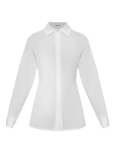 Рубашка с открытой спиной Cult Gaia, белый