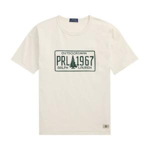 Футболка Polo Ralph Lauren Uneven Jersey Short-Sleeve T-Shirt, Deckwash White