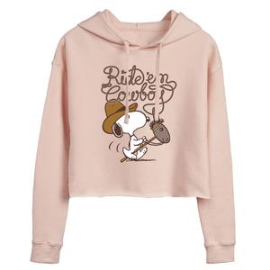 Худи с рисунком Peanuts Ride 'Em Cowboy" Licensed Character, розовый