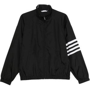 Куртка с 4-полосным принтом THOM BROWNE, черный