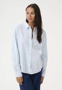 Блуза Kaffe Button-down blouse, Windsurfer/Blue