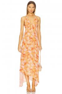 Длинное платье Idila Iro, multico orange