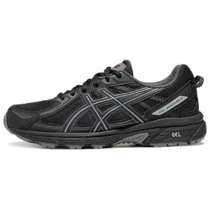 Asics Женские кроссовки Gel Venture 6 с износостойкой дышащей подошвой, черный