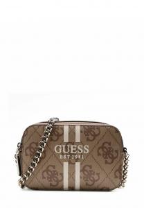 Сумка кросс-боди Guess NOELLE, Latte Logo/Brown