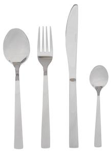 Набор столовых приборов Homla FABRO 24-tlg, серебро - металл - 5 x 1 x 23 см