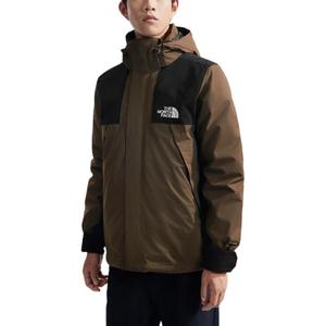 Водонепроницаемая и теплая ветровка для мужчин THE NORTH FACE, коричневый