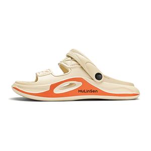 Mulinsen Мужские пляжные сандалии Apricot Orange, цвет Apricot Orange