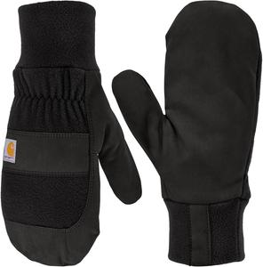 Carhartt Women's GF0848W женские рабочие перчатки Wind Fighter Fleece, Black