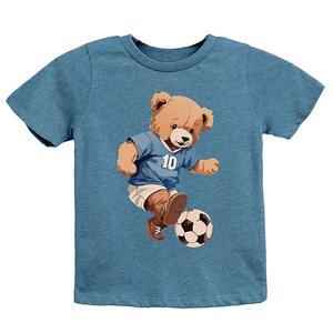 Футболка с водяным медведем Watercolor The Juniper Shop, Teal