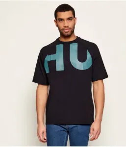 Футболка Налфте loose fit Hugo Blue, черный