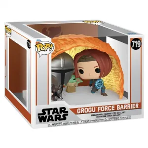 Funko The mandalorian Star Wars Moments Grogu Force Barrier, прозрачный