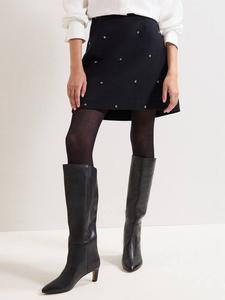 Мини-юбка Rue Stud Phase Eight, Black