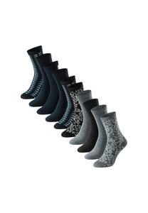 Носки Schiesser 10ER PACK , Dunkelblau Grau/Mottled Dark Blue