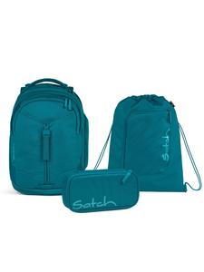Satch Набор из 3 школьных рюкзаков MATCH Deep Petrol синего цвета