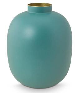 Ваза для цветов PIP Studio Matt Metall I, светло-голубой