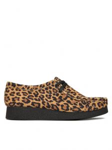 Полуботинки WallabeeEVOSh 26184612 Clarks, коричневый