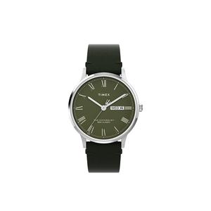 TIMEX Часы Wrist Watch Quartz Movement Leather Strap 40mm White Dial Men's Watch, Brown Watch Dial