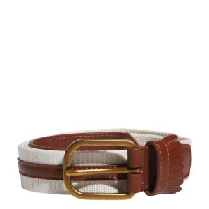 Adidas Performance Спортивный пояс 'Golf Leather' в белом цвете