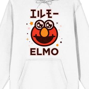 Мужская толстовка с капюшоном Elmo Kanji «Улица Сезам» Licensed Character