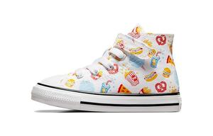 Кроссовки Converse для малышей TD, Sail/Dark Team Red/Dark Smoke Gray/Metallic Gold Grain