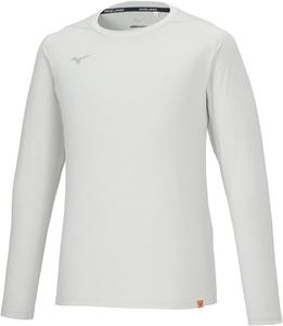 Мужская футболка с длинным рукавом Mizuno 32MAA029 Dry, влагоотводящая, быстросохнущая, белый