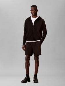 Calvin Klein Толстовка с молнией в шоколадном цвете