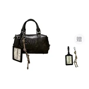 CULTIVATOR Бостонская сумка, Dark Brown