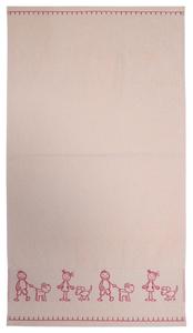 Ben'n'jen Полотенце для рук 50/90 см, розовое