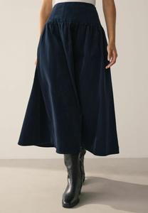 Юбка Next DROPPED WAIST MIDI, Navy/Dark Blue