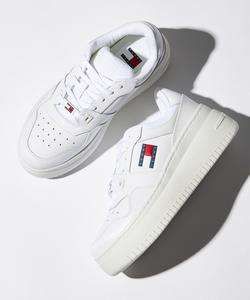 Ретро-кроссовки на платформе с корзинкой