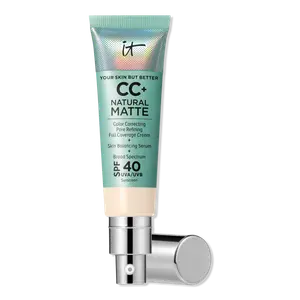 CC+ кремовая натуральная матирующая тональная основа с SPF 40 IT Cosmetics, Fair Ivory