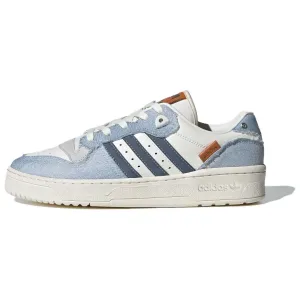 Кроссовки adidas originals Rivalry Skateboarding Shoes Unisex Low-top Blue Gray White, синий