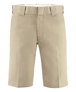 Шорты из смесовой хлопковой ткани Dickies, бежевый