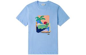 LACOSTE Футболка SS22 мужская Sky Blue
