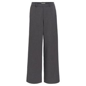 Брюки Object Lisa Wide Leg Fit, серый