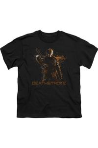 Футболка Arrow Deathstroke с коротким рукавом для детей Gildan, черный