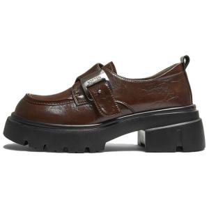 BASTO Лоферы женские черно-коричневые