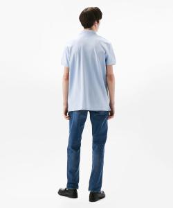 Обычная рубашка поло с воротником-стойкой