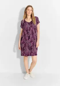 Летнее платье Cecil с карманами, красный