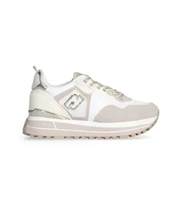 Кроссовки High sole wonder песочного цвета Liu Jo, белый